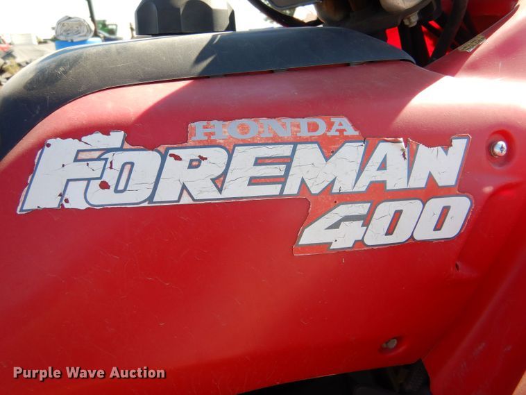 image for item LG9299 1995 Honda Foreman 400  ATV