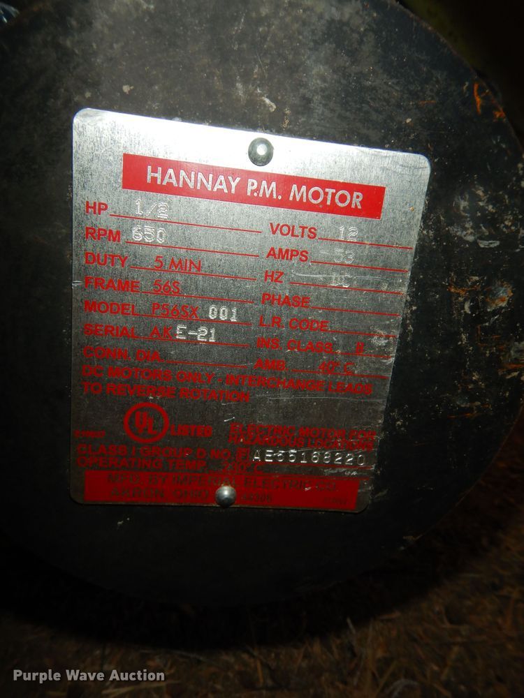 image for item LG9804 2011 Hannay  hose reel