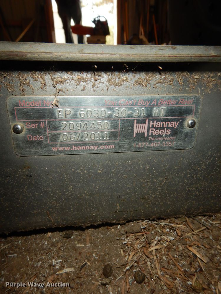 image for item LG9804 2011 Hannay  hose reel