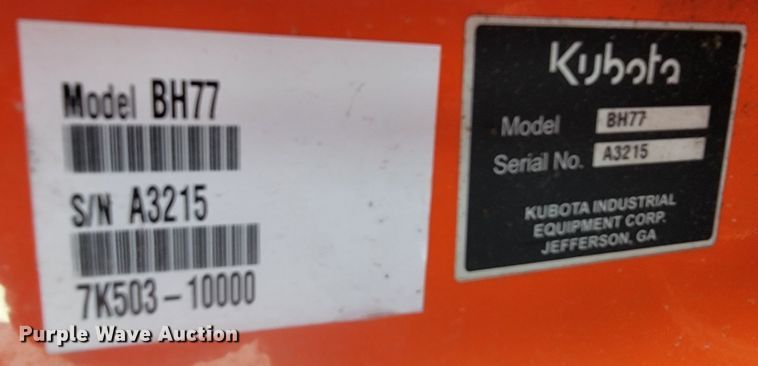 image for item LL9626 Kubota L3240  backhoe