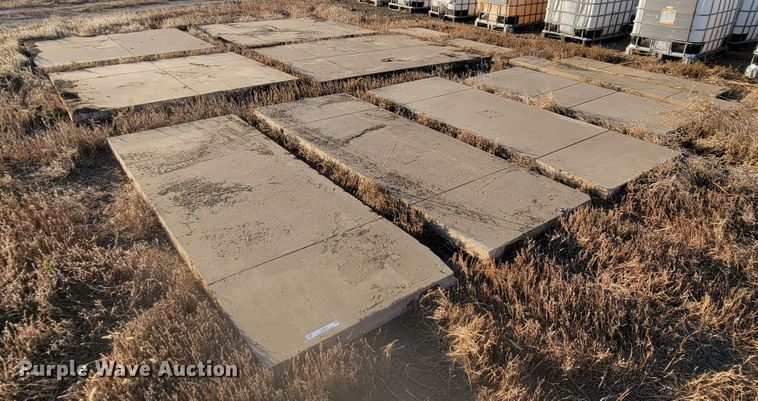 image for item LL9654 (13) pre cast concrete slabs