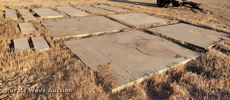 image for item LL9654 (13) pre cast concrete slabs