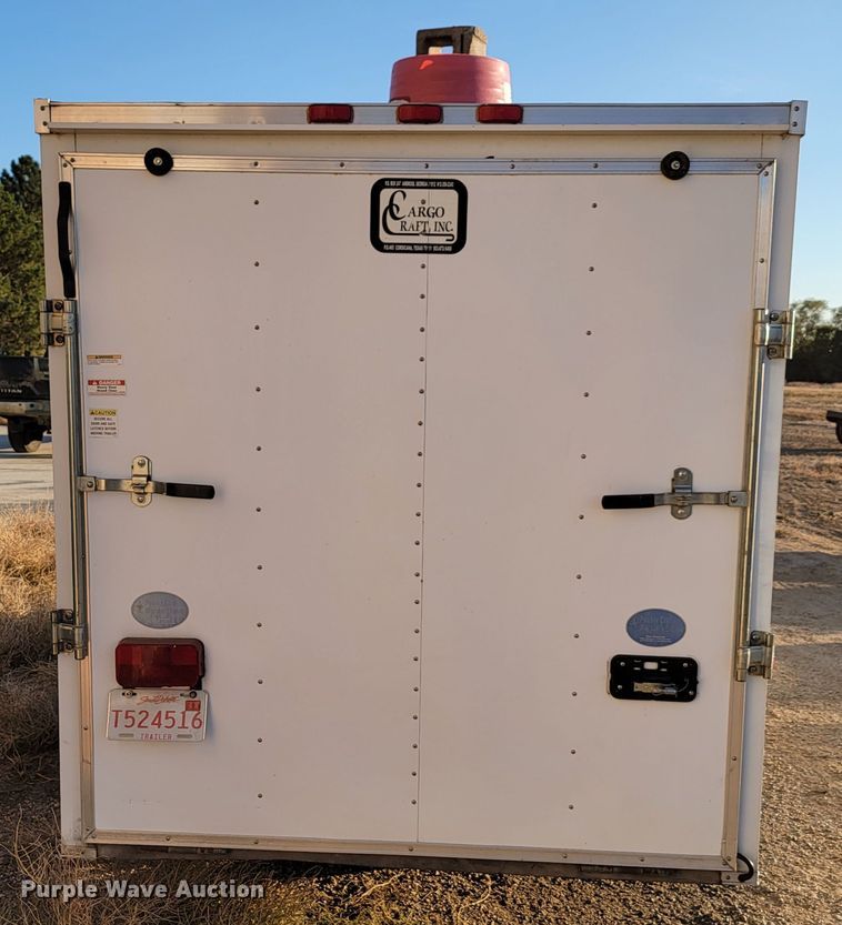 image for item LL9655 2008 Cargo Craft  enclosed cargo trailer
