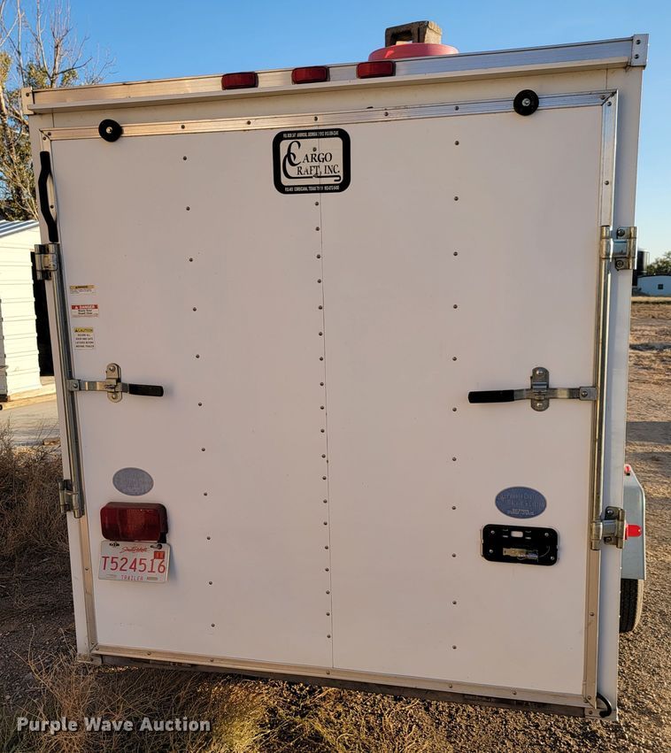image for item LL9655 2008 Cargo Craft  enclosed cargo trailer
