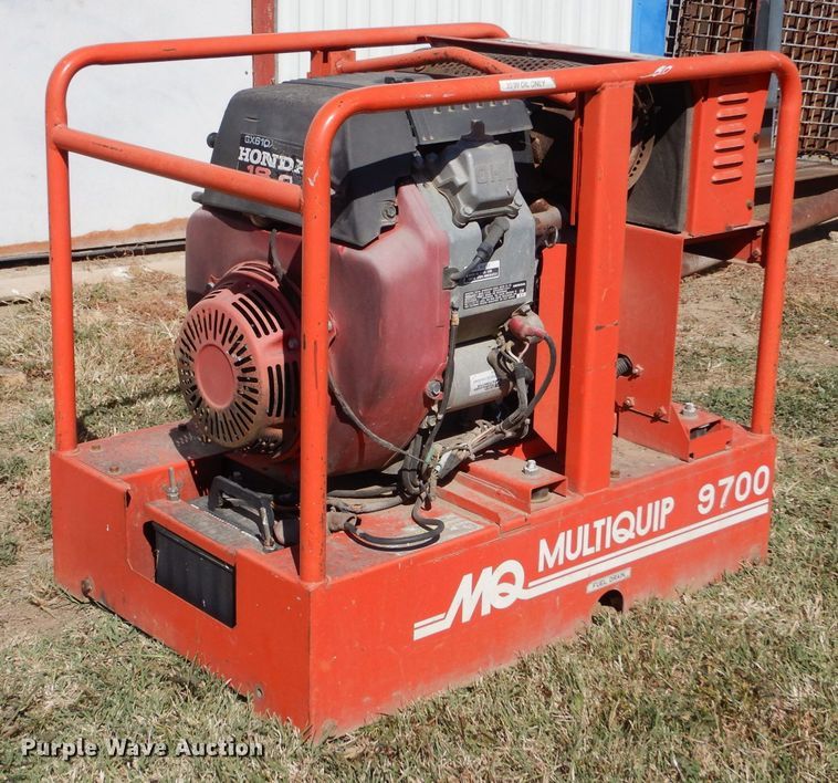 image for item LU9663 Multiquip GA-9.7HZ  generator