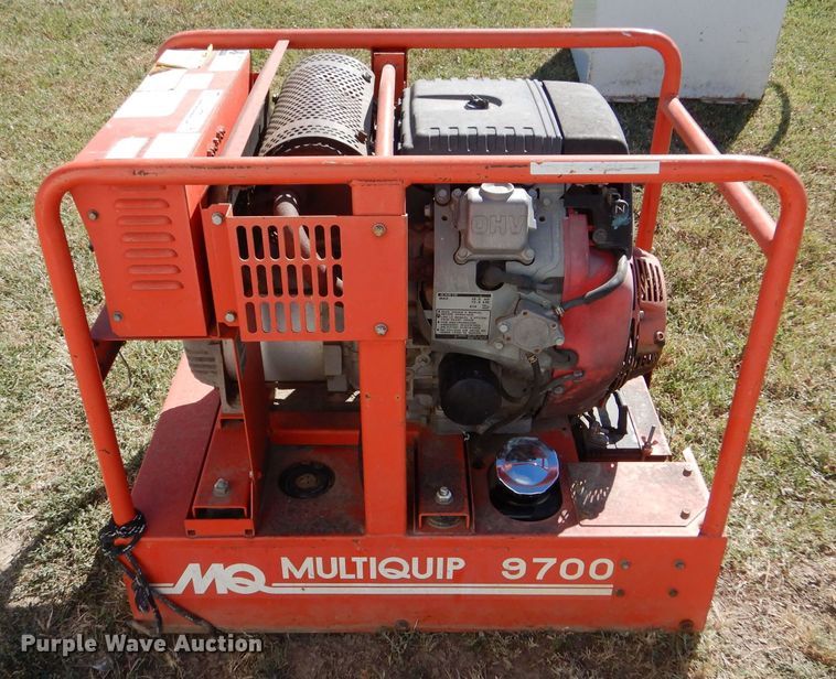image for item LU9663 Multiquip GA-9.7HZ  generator
