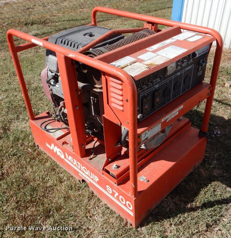 image for item LU9663 Multiquip GA-9.7HZ  generator