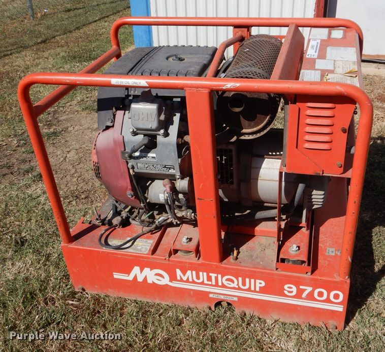 image for item LU9663 Multiquip GA-9.7HZ  generator