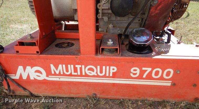 image for item LU9663 Multiquip GA-9.7HZ  generator