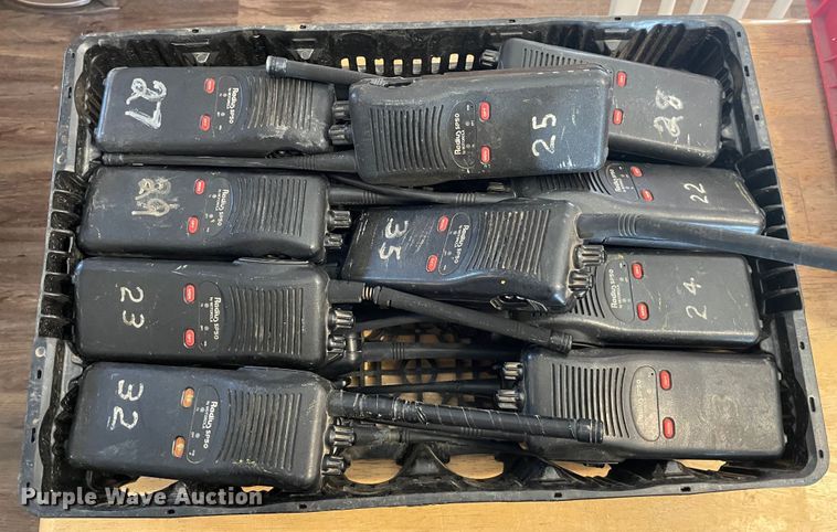 image for item LU9664 (18) Motorola Radius SP50 radio headsets