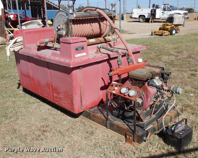 image for item LU9665 Emergency Fire Equipment  brush fire skid unit