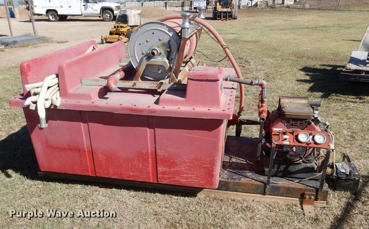 image for item LU9665 Emergency Fire Equipment  brush fire skid unit