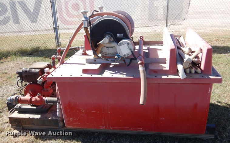 image for item LU9665 Emergency Fire Equipment  brush fire skid unit