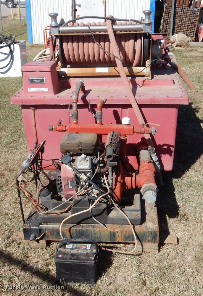 image for item LU9665 Emergency Fire Equipment  brush fire skid unit