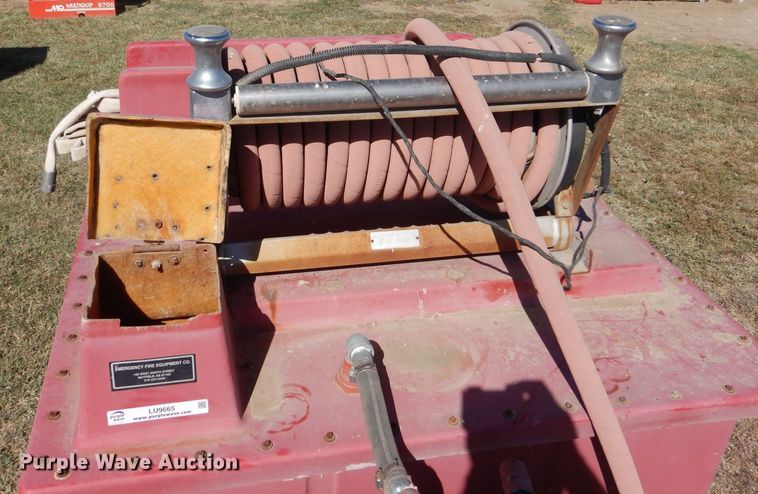 image for item LU9665 Emergency Fire Equipment  brush fire skid unit