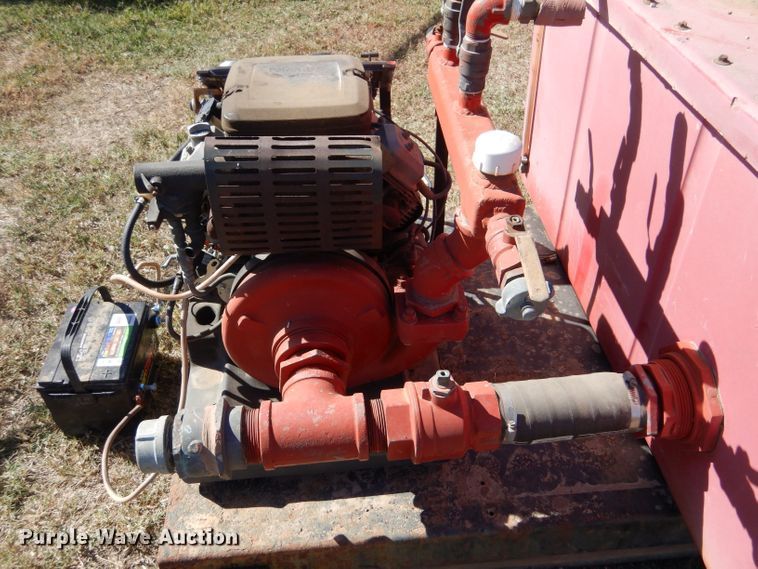 image for item LU9665 Emergency Fire Equipment  brush fire skid unit