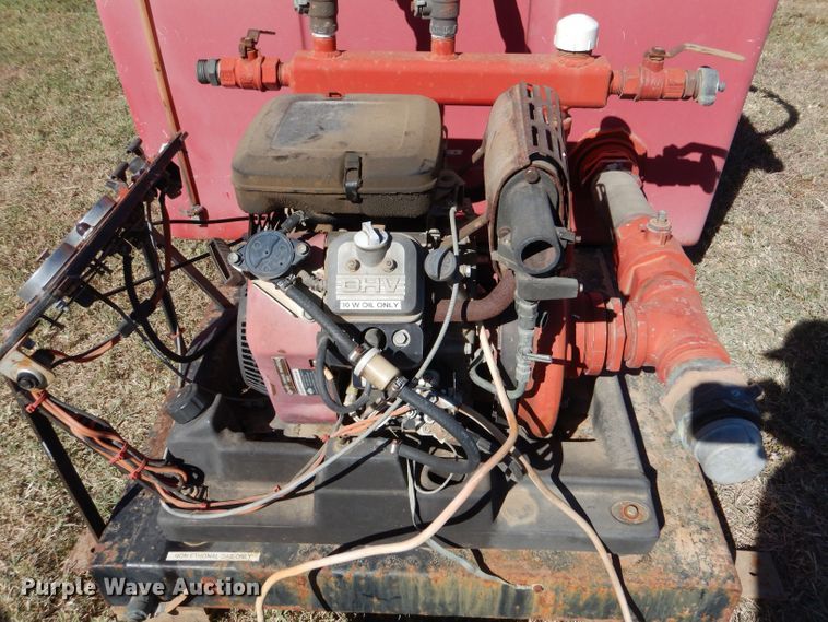 image for item LU9665 Emergency Fire Equipment  brush fire skid unit