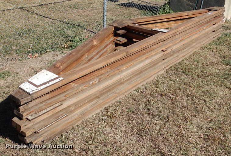 image for item LU9668 (9) wood trusses