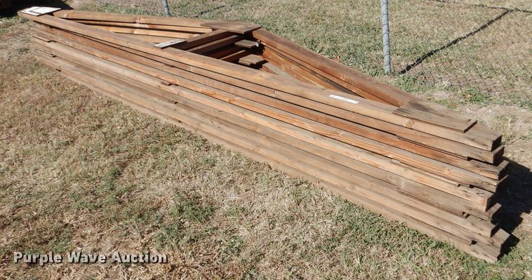 image for item LU9668 (9) wood trusses