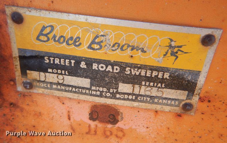 image for item LU9674 (2) Broce D9 brooms