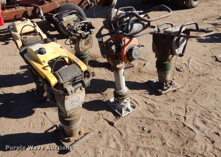 image for item LU9678 (6) plate compactors