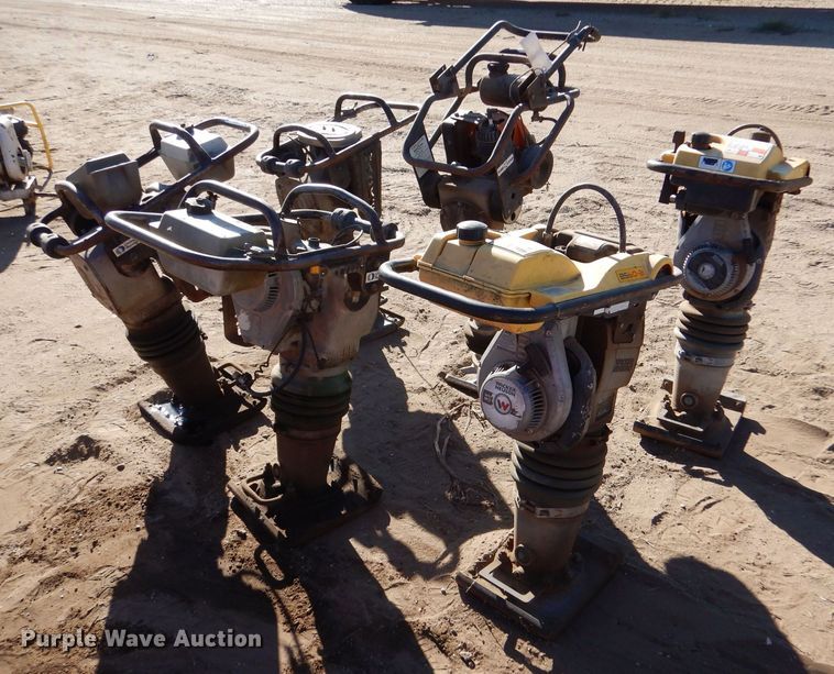 image for item LU9678 (6) plate compactors