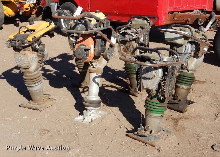 image for item LU9678 (6) plate compactors