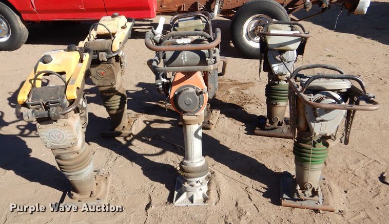 image for item LU9678 (6) plate compactors