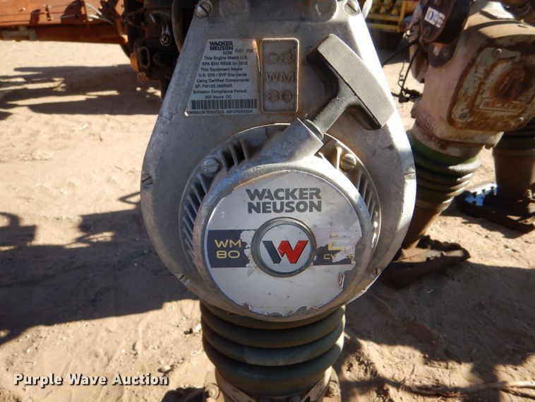 image for item LU9678 (6) plate compactors