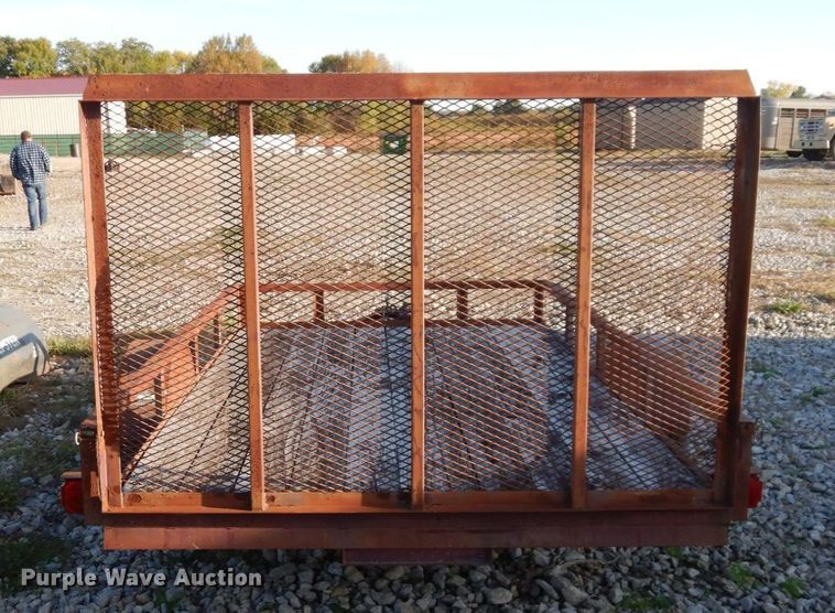 image for item LY9221 2009 Neal Manufacturing  utility trailer