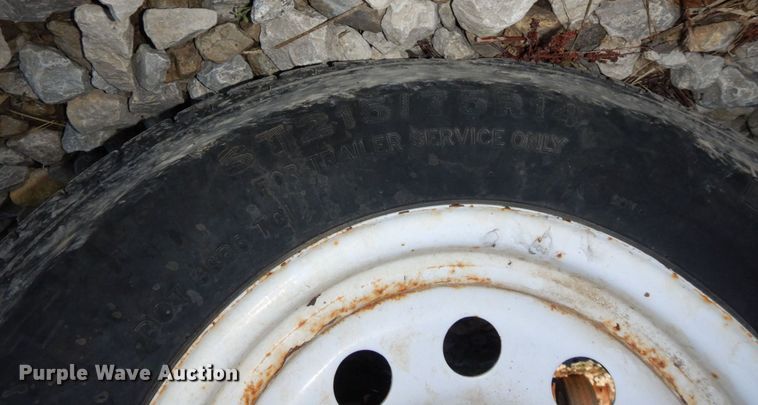 image for item LY9221 2009 Neal Manufacturing  utility trailer