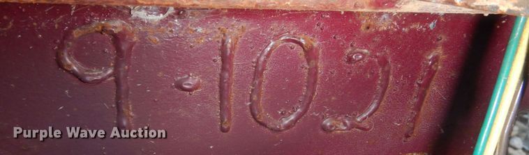 image for item LY9221 2009 Neal Manufacturing  utility trailer