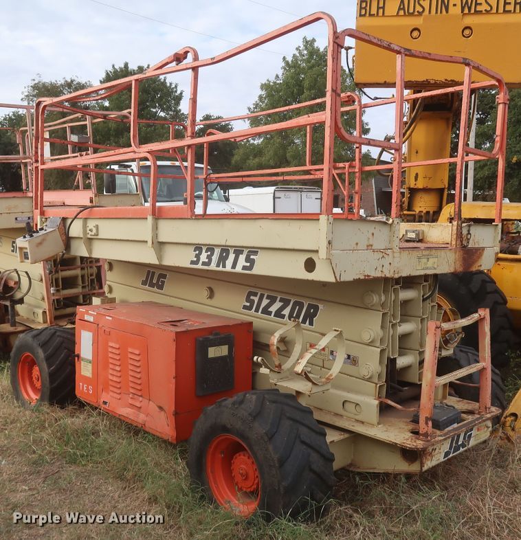 image for item MJ9187 1996 JLG 33-RTS  scissor lift