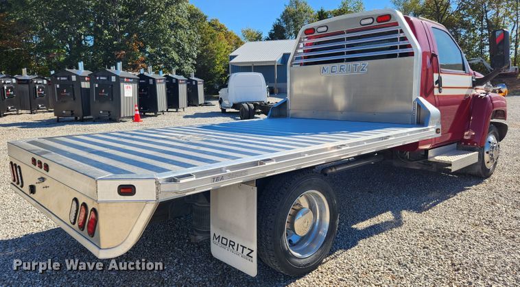 image for item MK9380 2008 Chevrolet C4500  flatbed truck