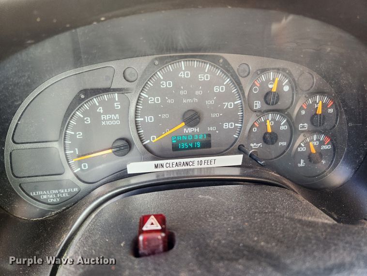 image for item MK9380 2008 Chevrolet C4500  flatbed truck