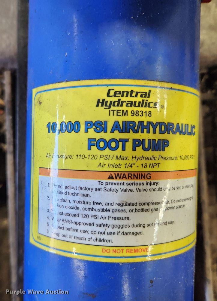 image for item MK9445 Imperial Eastman Kwikrimp K16  Hydraulic hose crimper