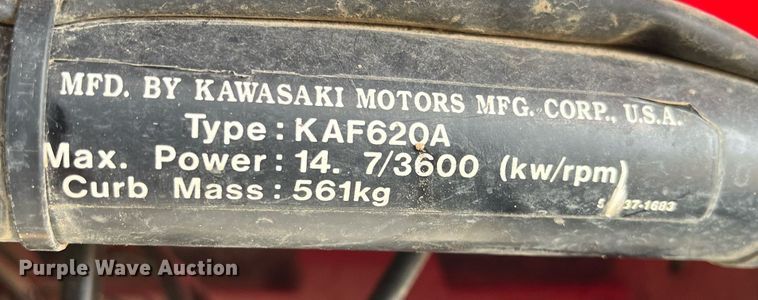 image for item MN9336 Kawasaki Mule 2510  utility vehicle