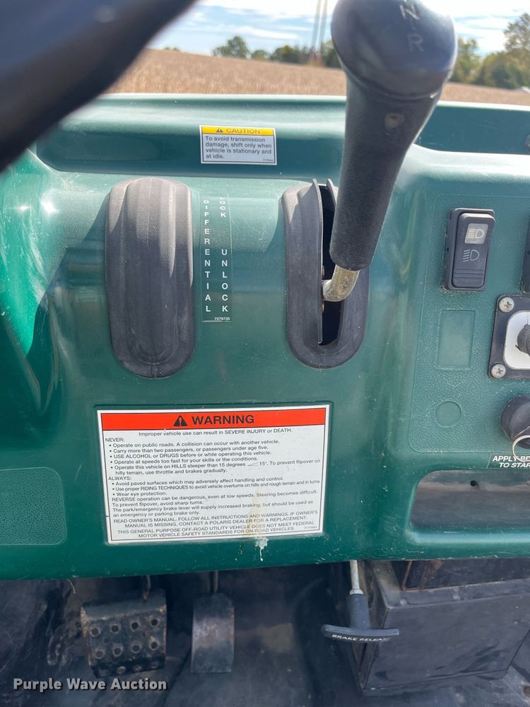 image for item MN9338 2004 Polaris Ranger  utility vehicle