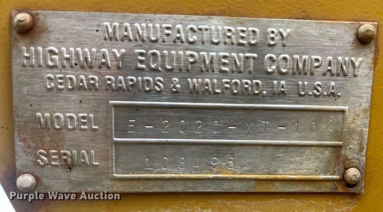 image for item MN9344 Hi-way E2020XT10  spreader