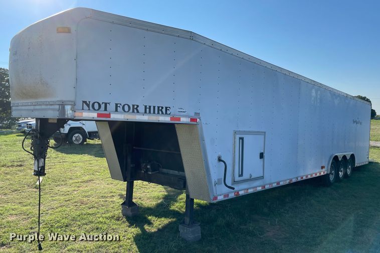 image for item MR9335 2002 Pace SCG8540TTA3  enclosed cargo trailer