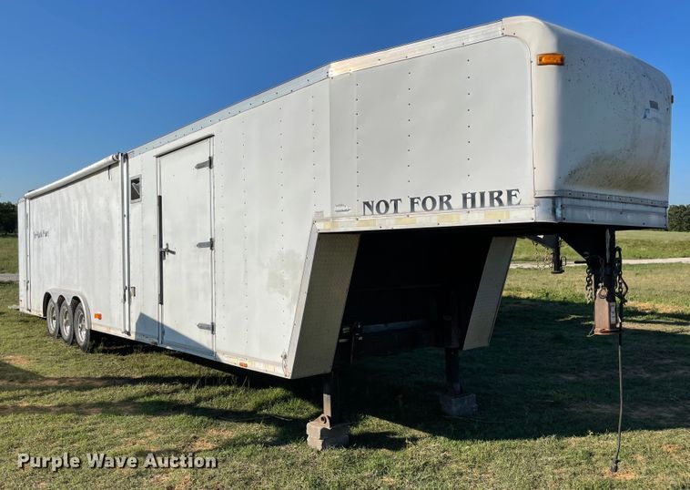 image for item MR9335 2002 Pace SCG8540TTA3  enclosed cargo trailer