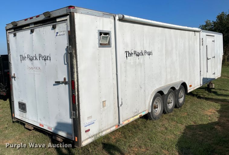 image for item MR9335 2002 Pace SCG8540TTA3  enclosed cargo trailer
