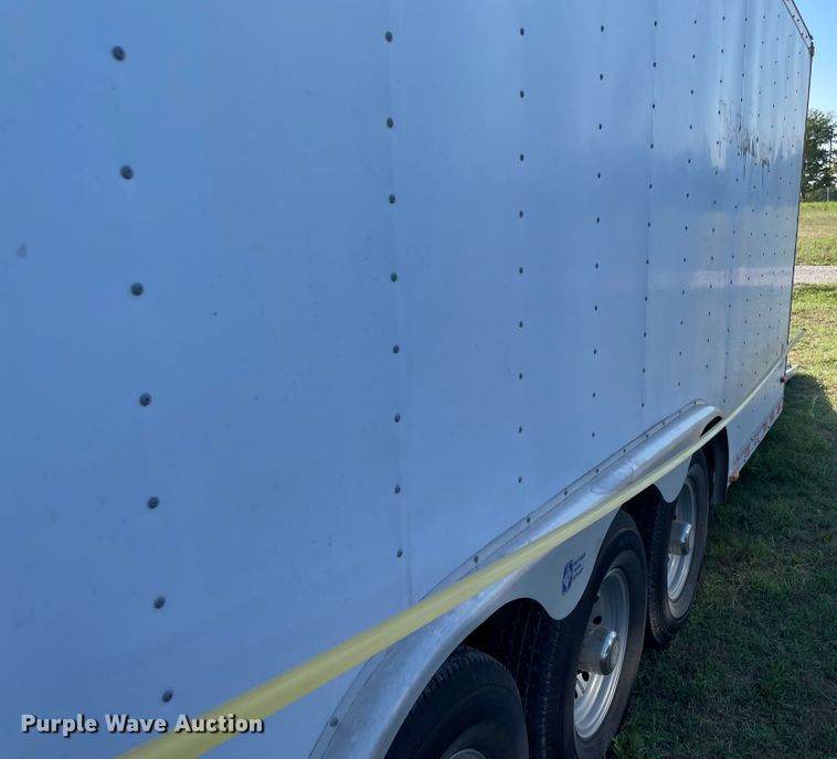 image for item MR9335 2002 Pace SCG8540TTA3  enclosed cargo trailer