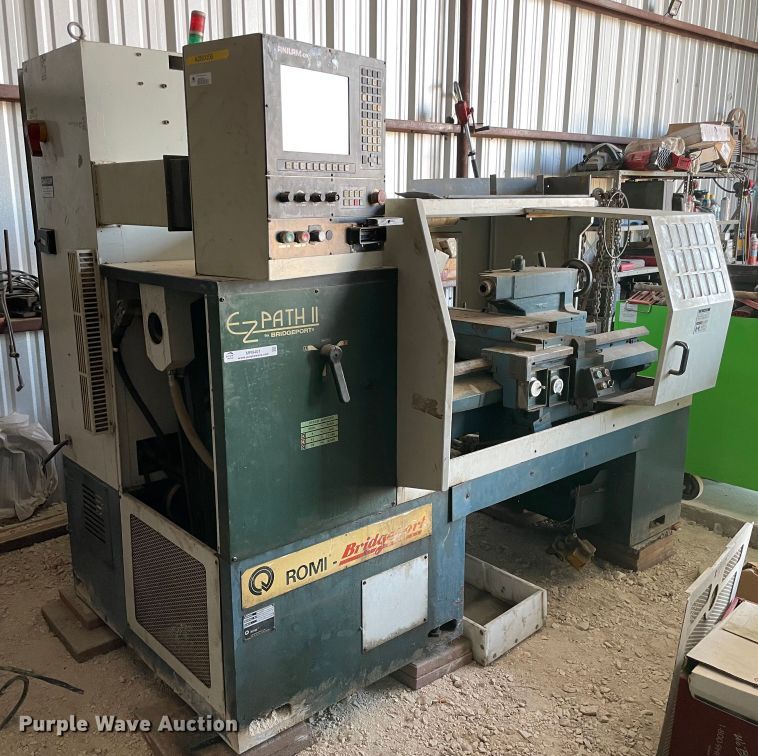 image for item MR9401 Bridgeport EZ Path II  lathe