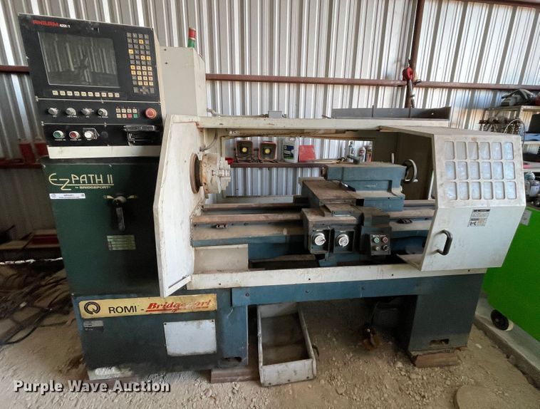 image for item MR9401 Bridgeport EZ Path II  lathe