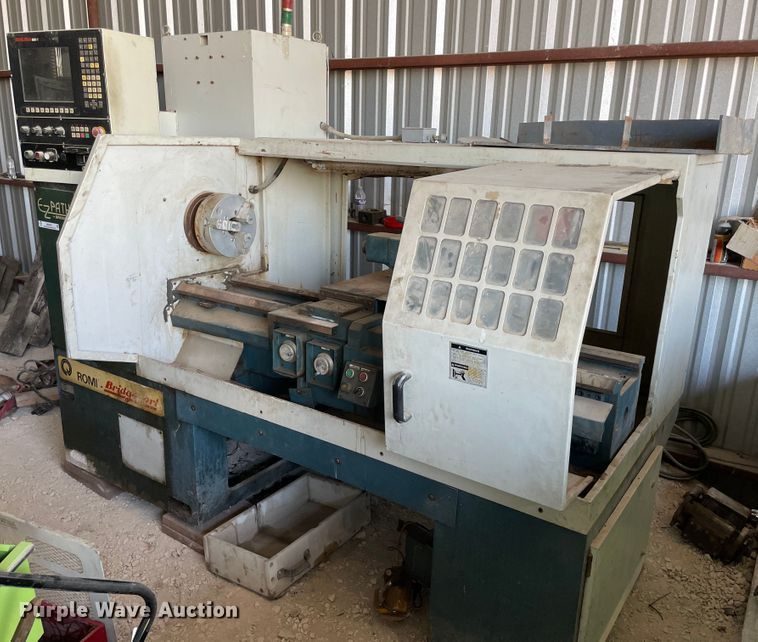 image for item MR9401 Bridgeport EZ Path II  lathe