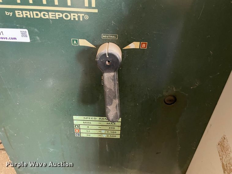 image for item MR9401 Bridgeport EZ Path II  lathe