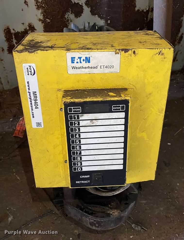 image for item MR9404 Eaton ET4020  crimp machine