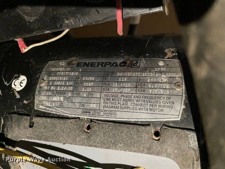 image for item MR9404 Eaton ET4020  crimp machine