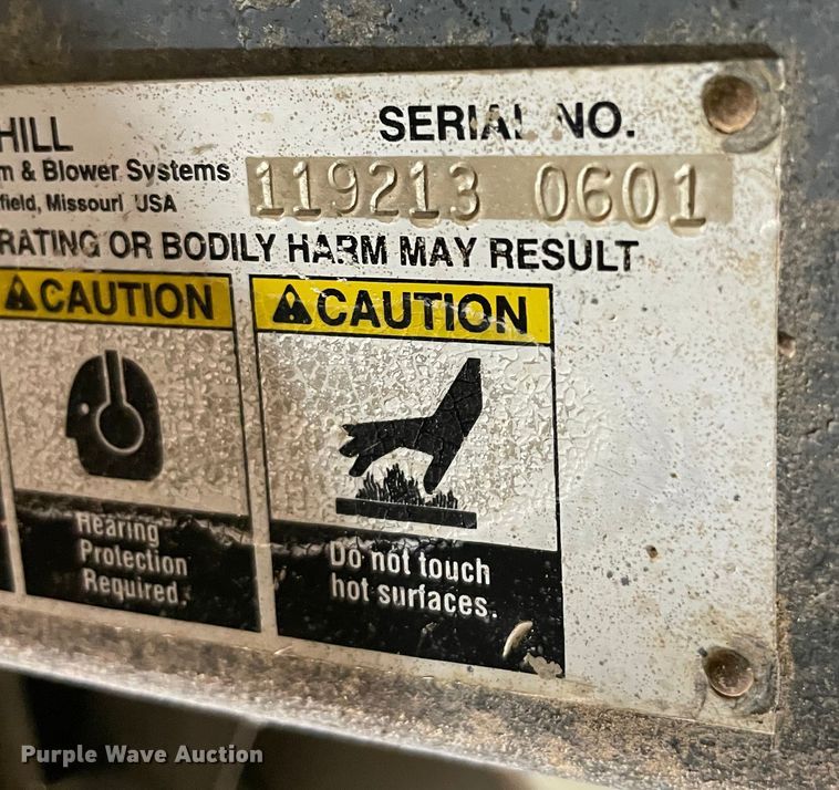 image for item MR9443 Tuthill T850  blower